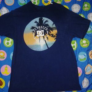 Large Blue DC T Shirt